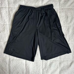 Under Armour Black Athletic Shorts Moisture-Wicking Lightweight